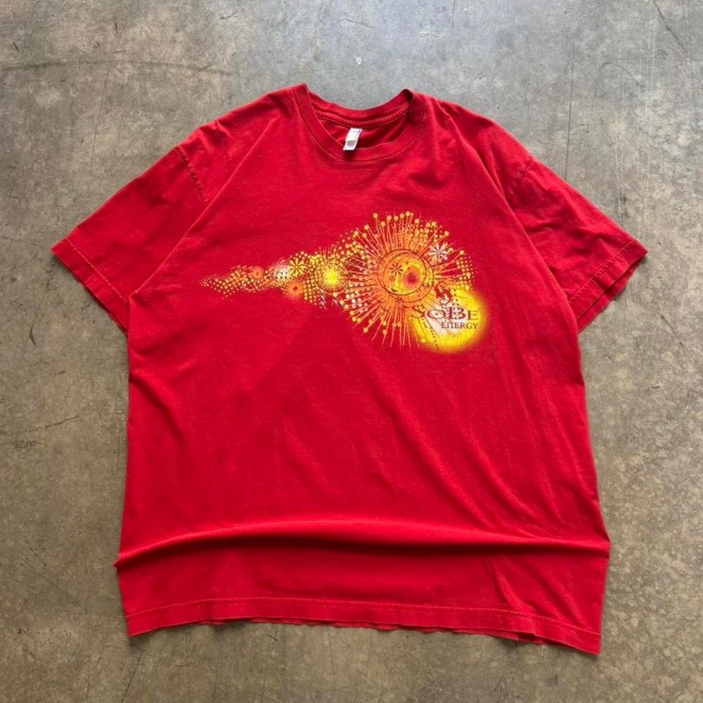Vintage SOBE Energy American Apparel T Shirt Size XL